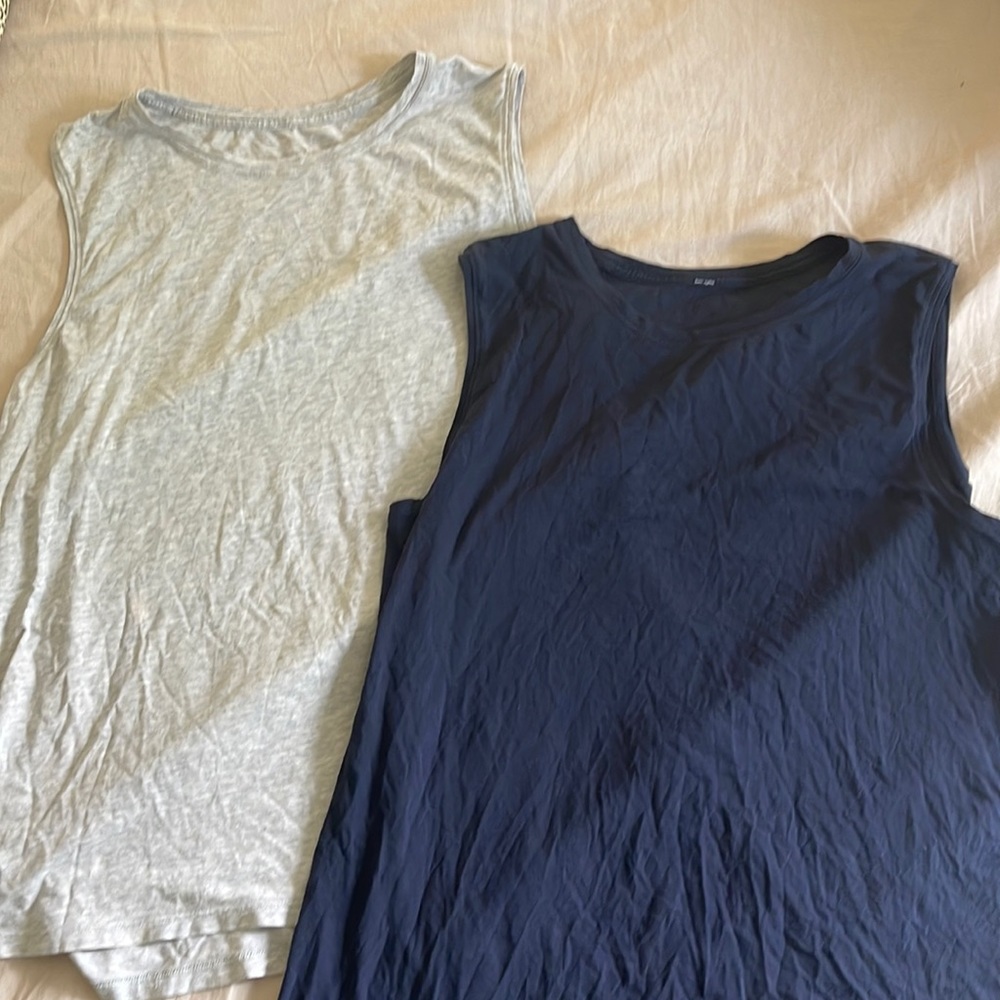 Two Lululemon Women’s Muscle Tank Tops